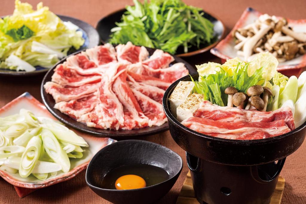 Hotel Green Plaza Hamanako Sukiyaki Dinner