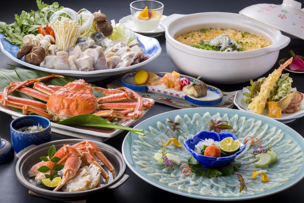 Hotel Hirose Kaiseki Crab Dinner