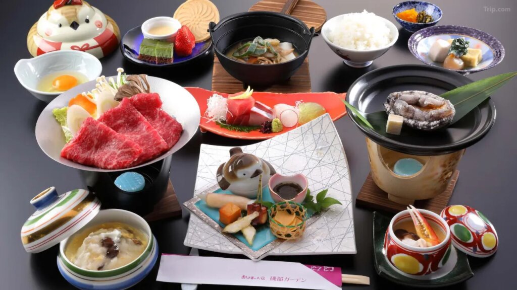 Hotel Isobe Garden Kaiseki Meal