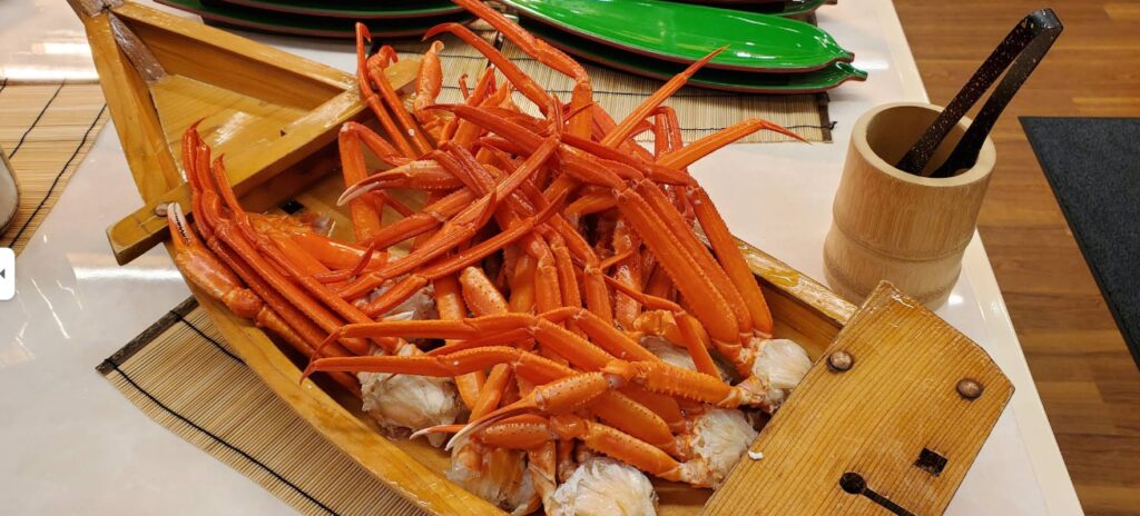 Hotel Kimiyoshi Crab Feast