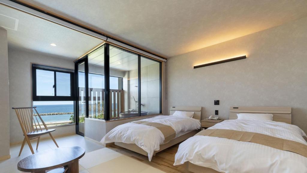 Hotel Michishio Ocean View Twin Room