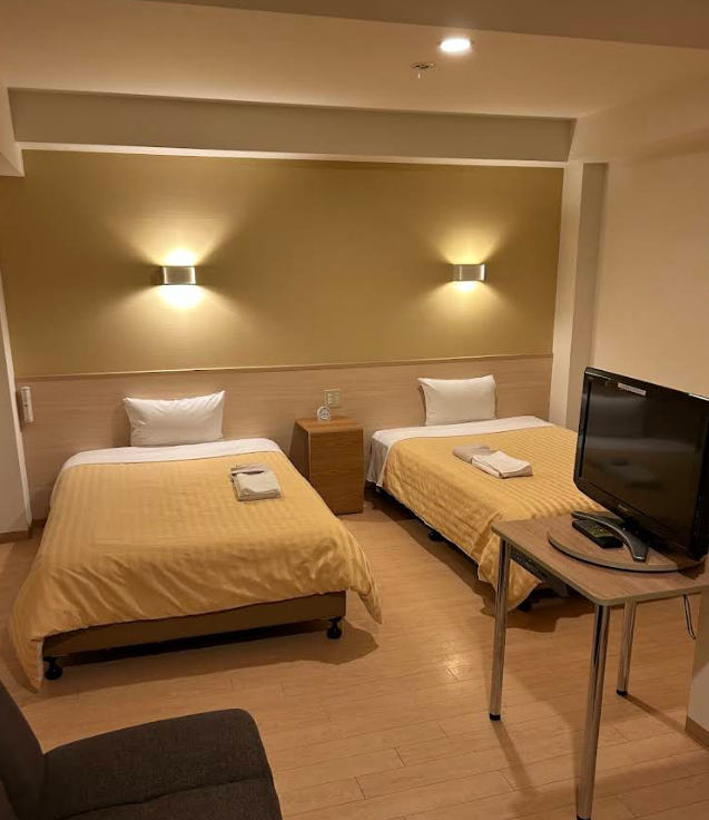 Hotel Monzennoyu Twin Room