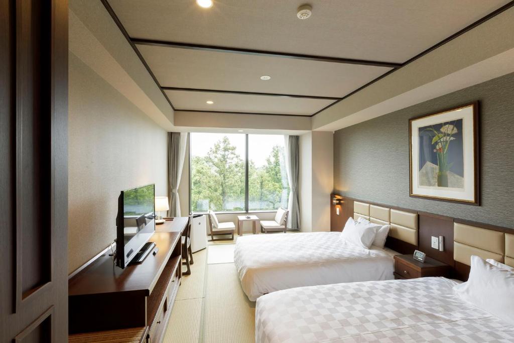 Hotel Mori No Kaze Nasu Twin Room