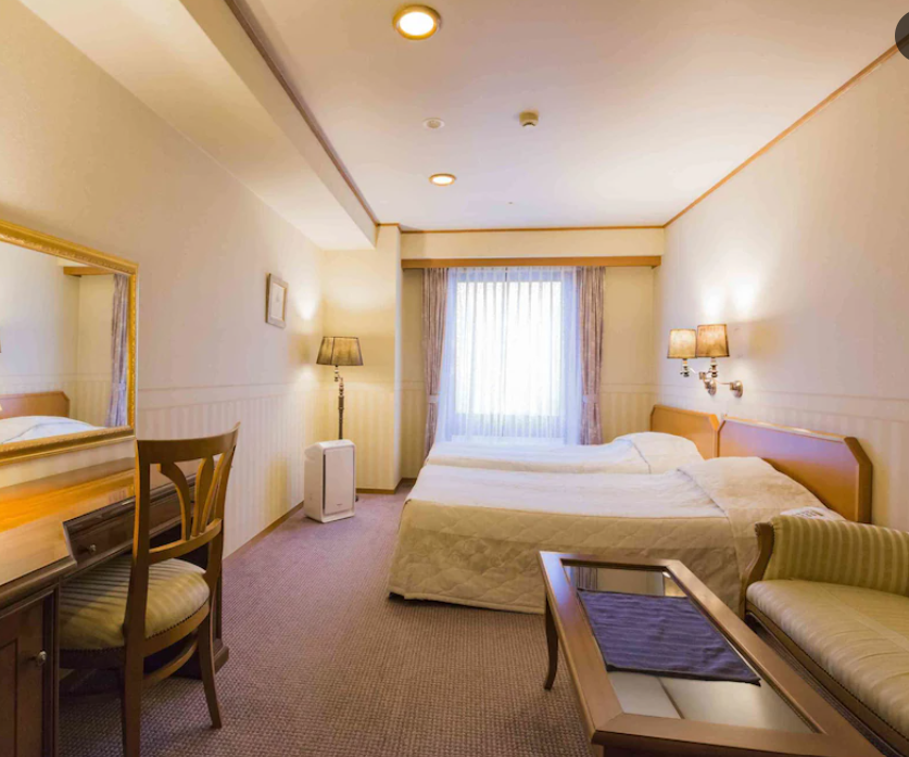 Hotel Mori No Kaze Oushuku Twin Room