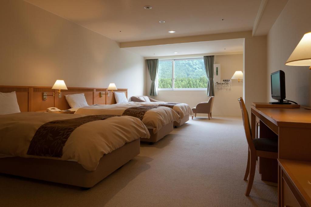 Hotel Morinokaze Tateyama Twin Room
