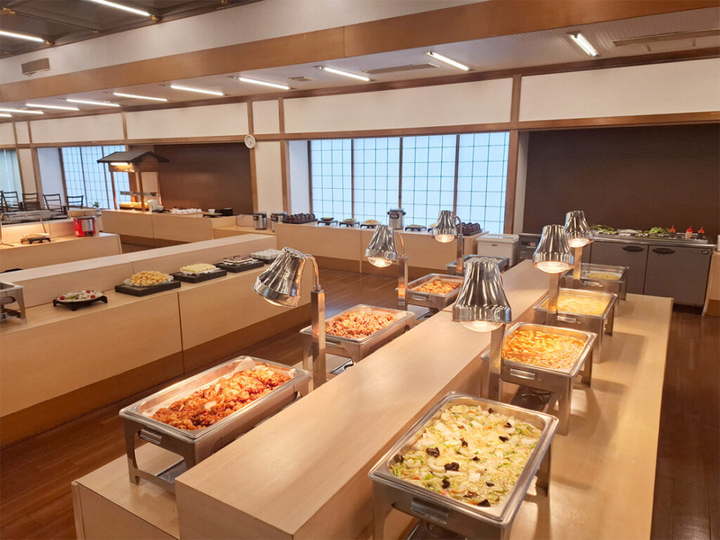 Hotel Riverside Uedakan Buffet Dining Room
