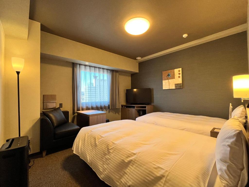 Hotel Route Inn Grand Fukushima Ekimae Higashiguchi Twin Room