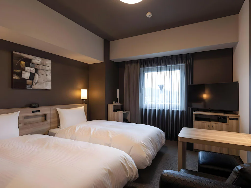Hotel Route Inn Kyoto Kumiyama Twin Room