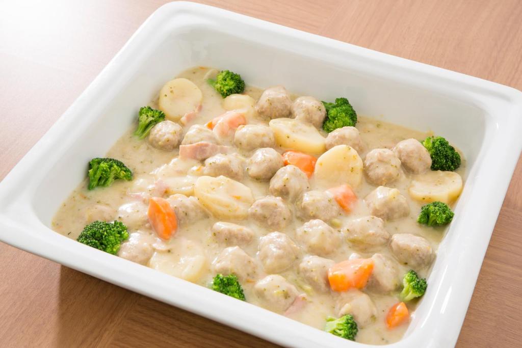 Hotel Route Inn Shinano Omachi Ekimae Creamy Meatball Stew