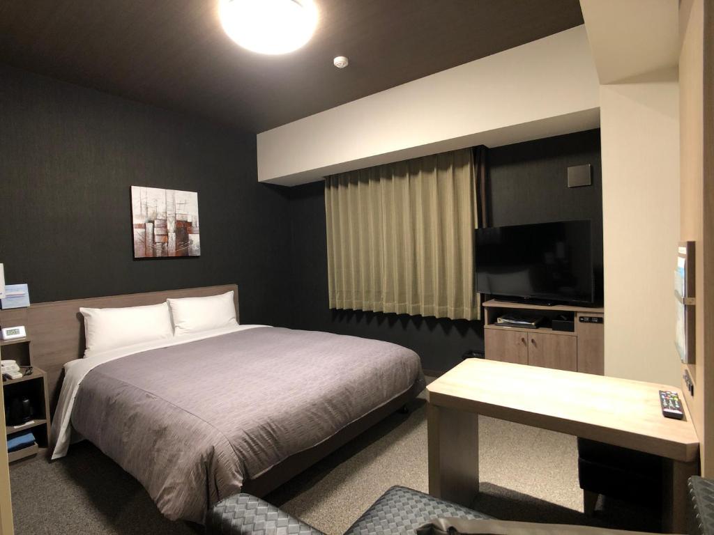 Hotel Route Inn Shinano Omachi Ekimae Double Room
