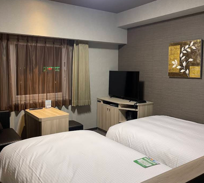 Hotel Route Inn Tonami Twin Room