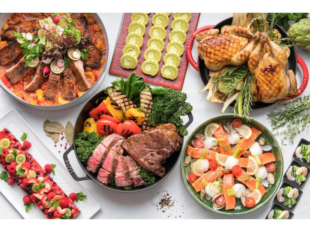 Hotel Villa Fontaine Grand Haneda Airport Buffet Spread