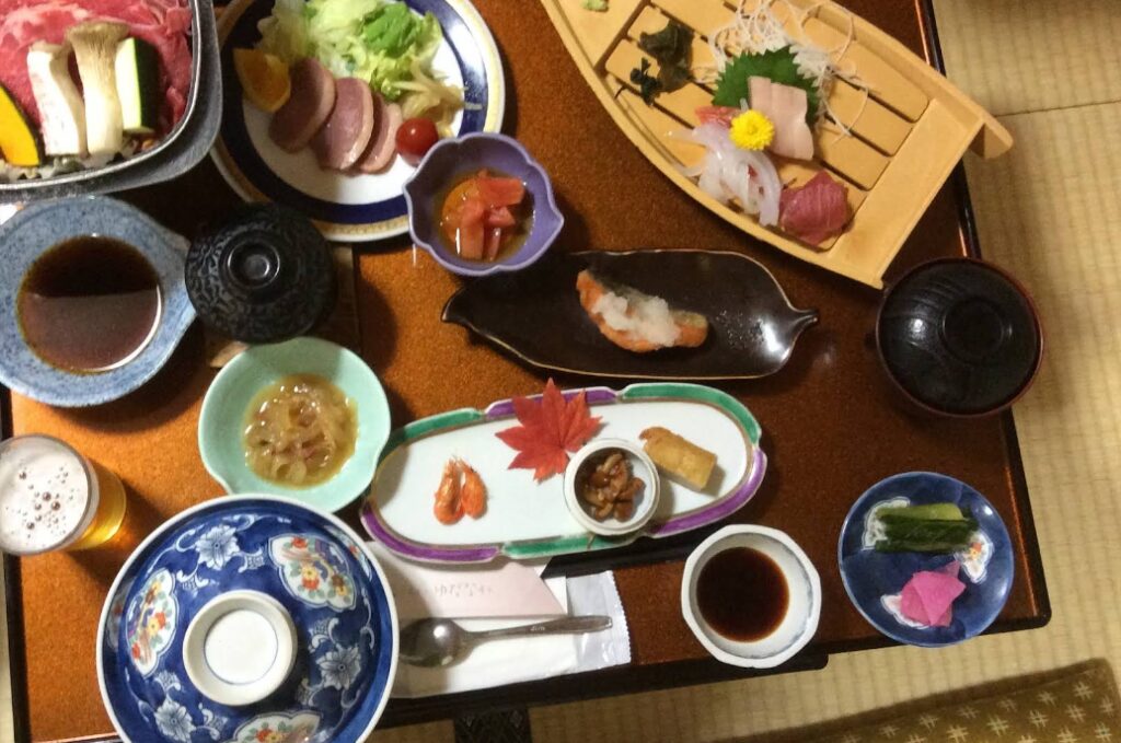 Hotel Yudanaka Kaiseki Dinner