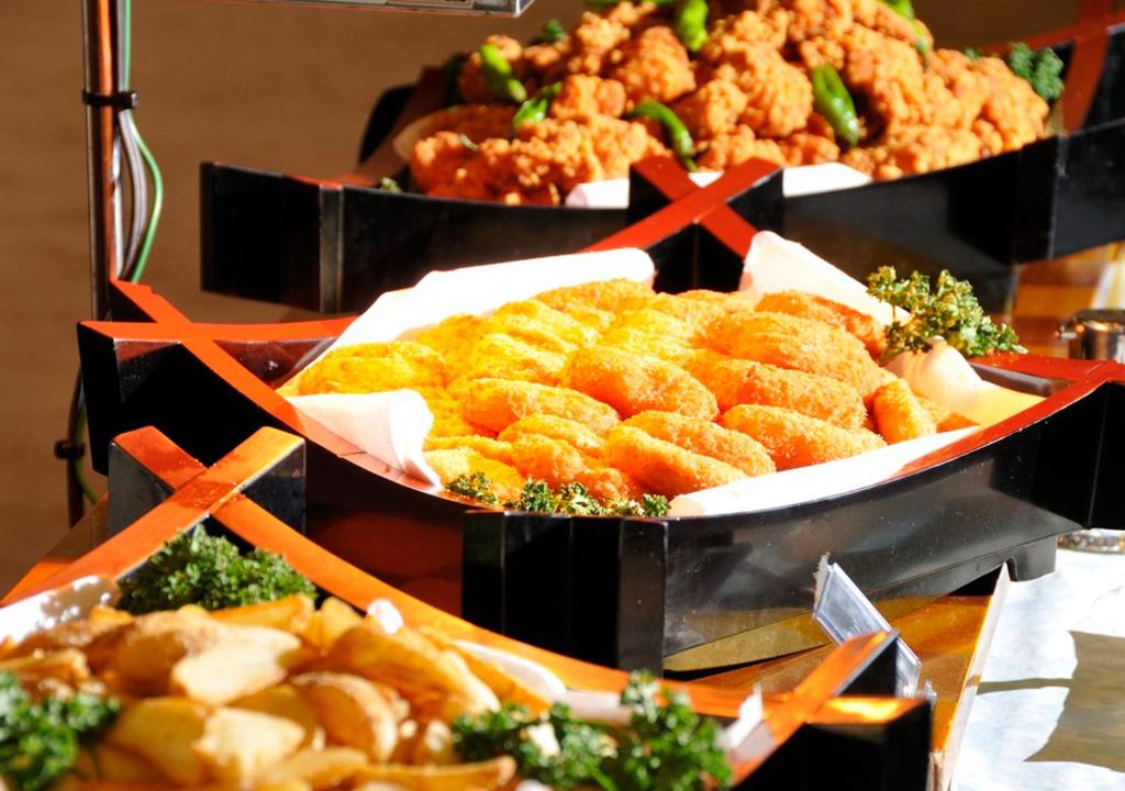 Hotel Yunishigawa Buffet Fried Food