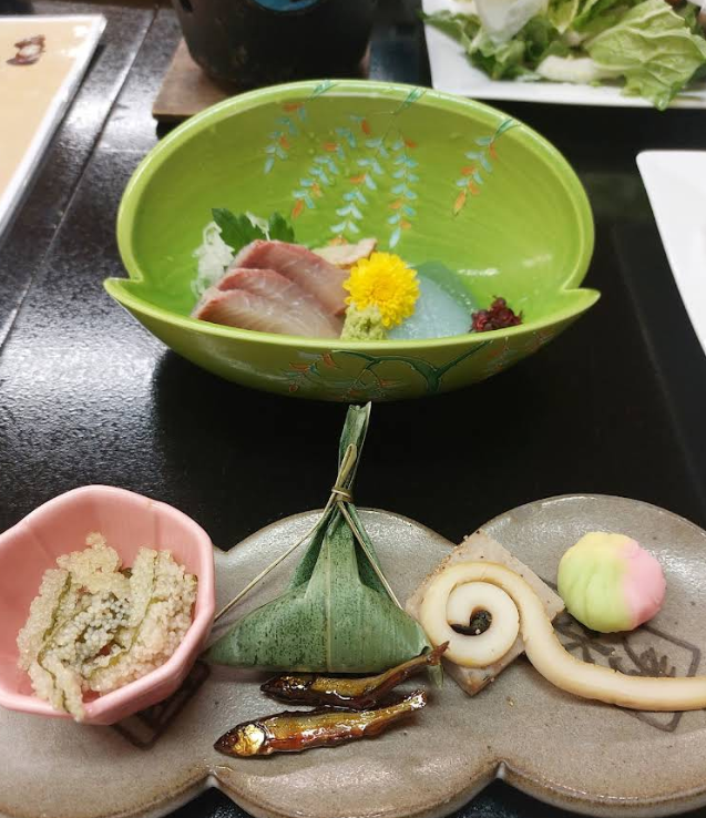 Ikaho Shusuien Kaiseki Sashimi Course