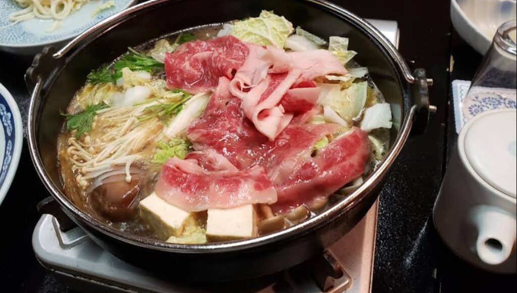 Ikaho Shusuien Sukiyaki Dinner