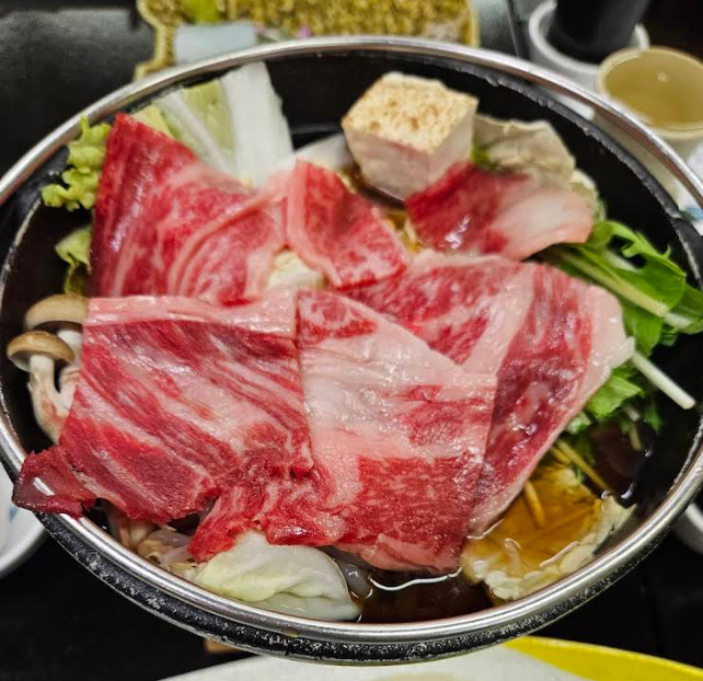 Ikaho Shusuien Wagyu Sukiyaki