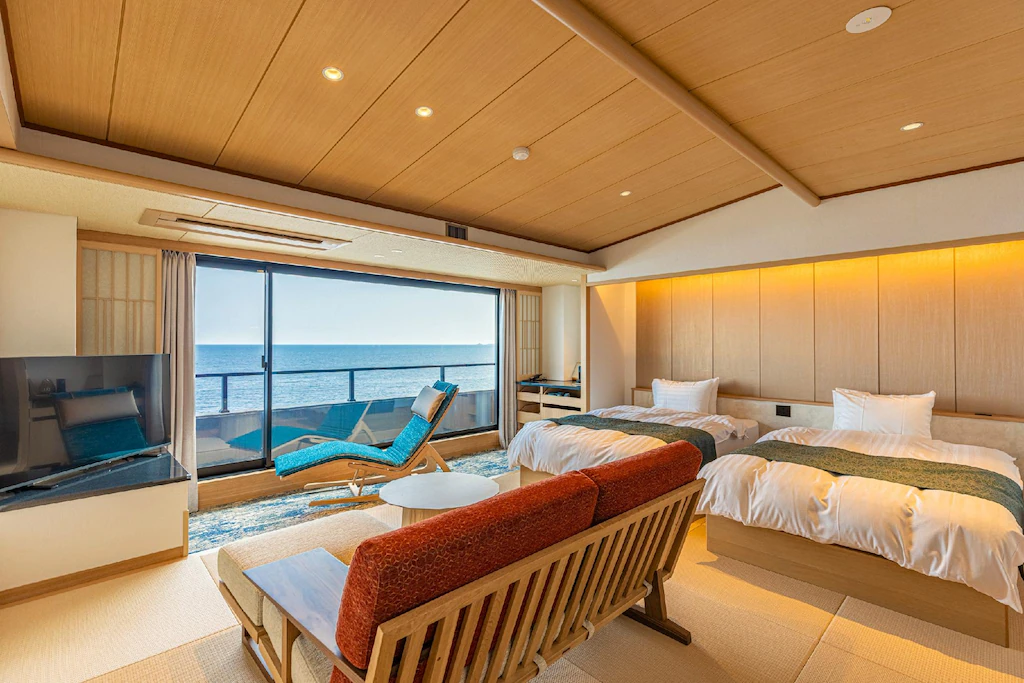 Inatoriso Ocean View Twin Room