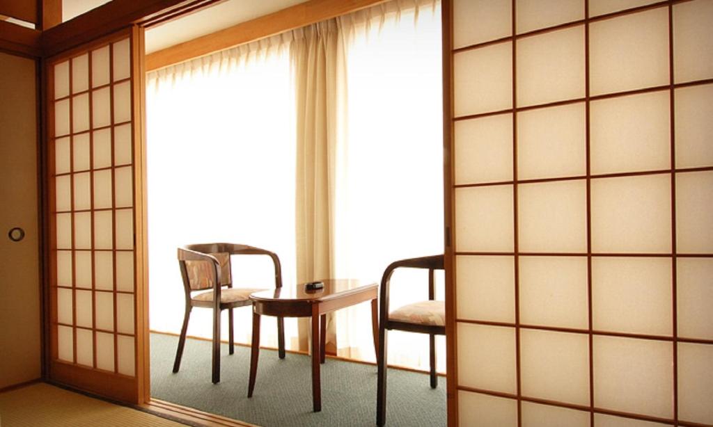Inubosaki Hotel Shoji Sitting Area
