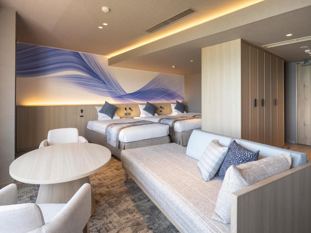 Irago Ocean Resort Modern Twin Room