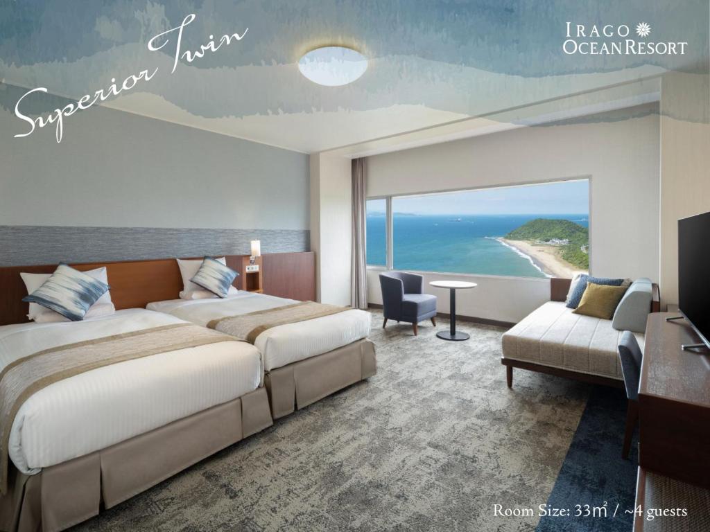 Irago Ocean Resort Superior Twin Room