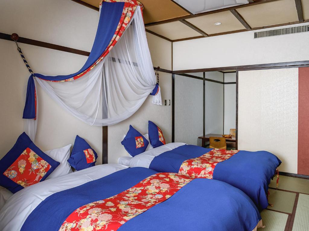 Isshinkan Twin Bedroom