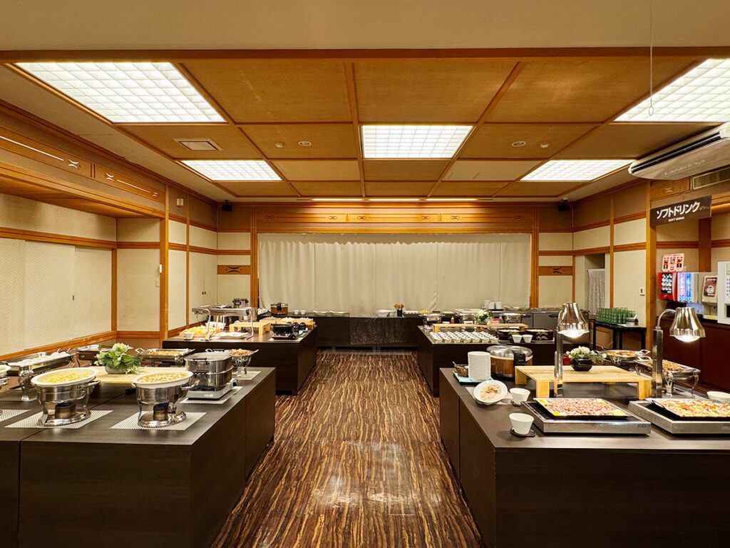 Itoen Hotel Asamanoyu Buffet Dining Room