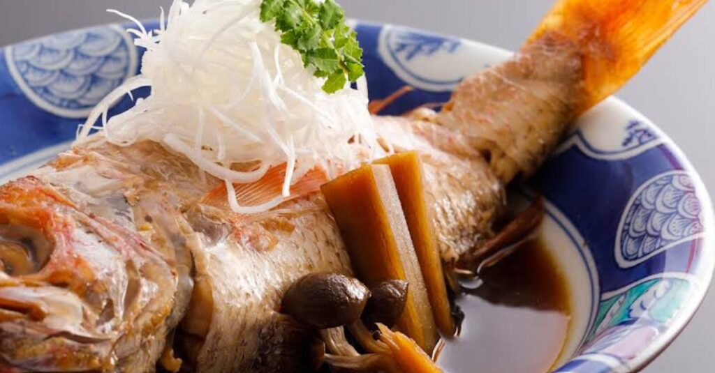 Izanro Iwasaki Simmered Fish Dish