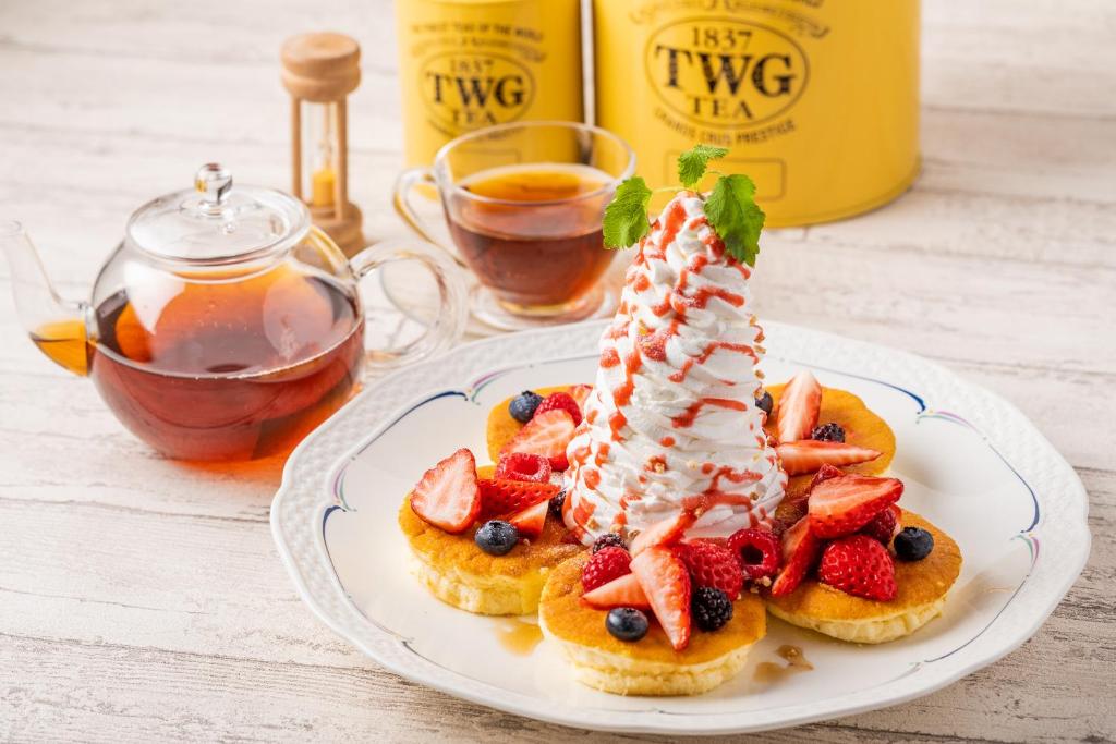 Izu Imaihama Tokyu Hotel Strawberry Pancakes Tea