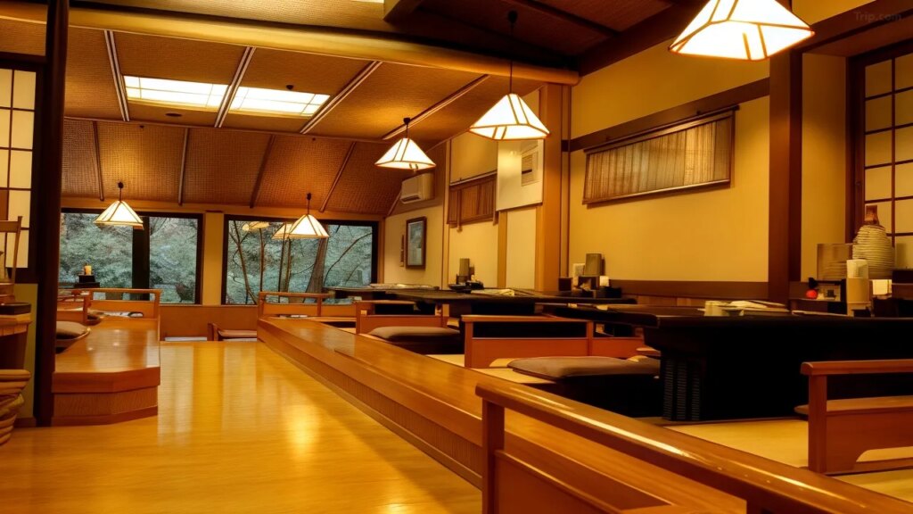 Izutsuya Ryokan Traditional Dining Room