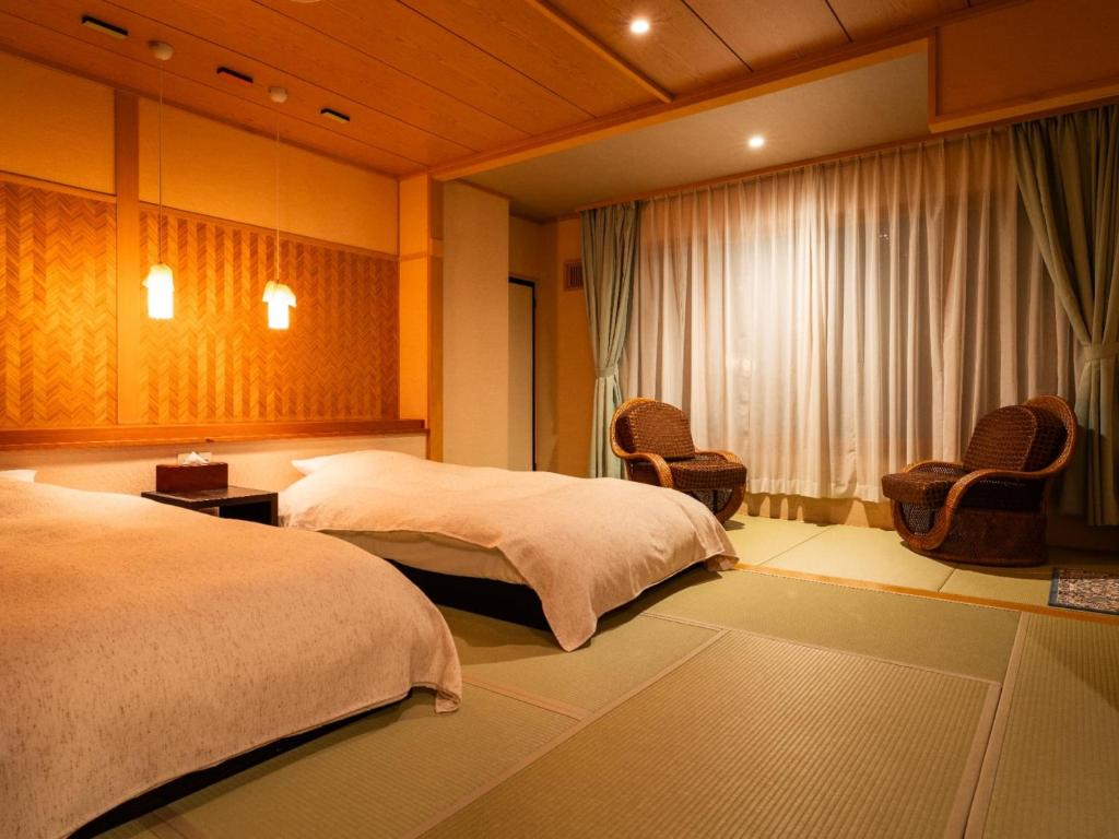 Joshin No Sato Hibikino Tatami Bedroom