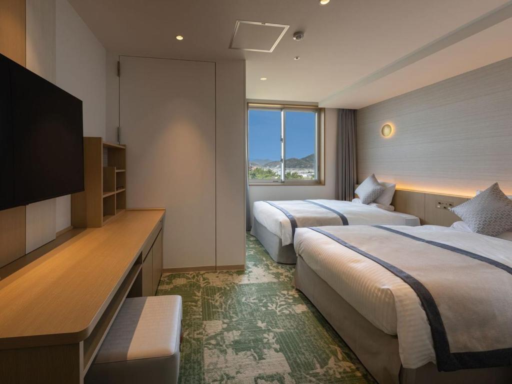 Kamenoi Hotel Hikone Twin Room