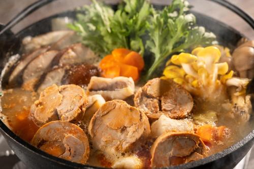 Kamenoi Hotel Itako Hot Pot Meal