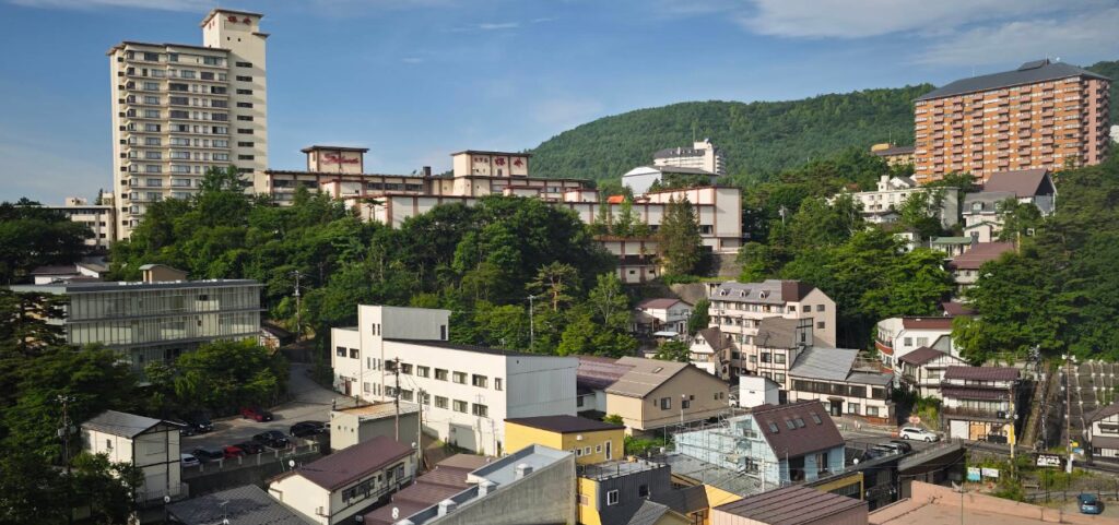Kamenoi Hotel Kusatsu Yubatake Exterior