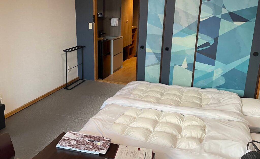 Kamenoi Hotel Kusatsu Yubatake Futon Room