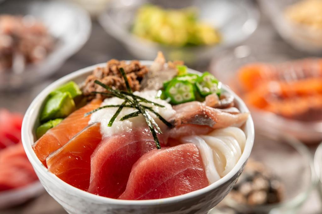Kamenoi Hotel Kusatsu Yubatake Seafood Rice Bowl