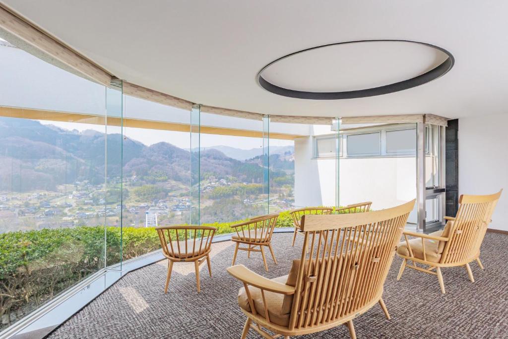 Kamenoi Hotel Nagatoro Yorii Panoramic Lounge View