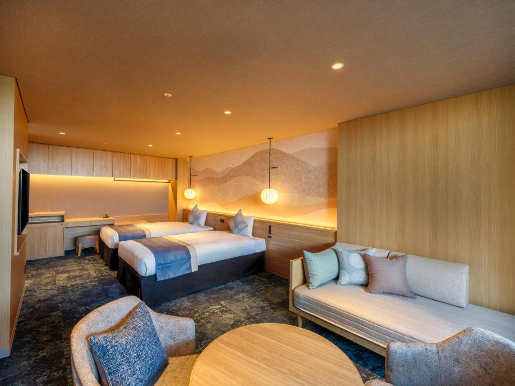 Kamenoi Hotel Oarai Twin Room