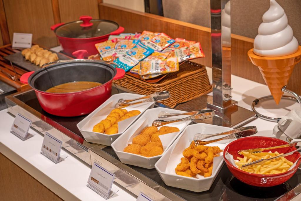 Kamenoi Hotel Okunikko Buffet Fried Foods
