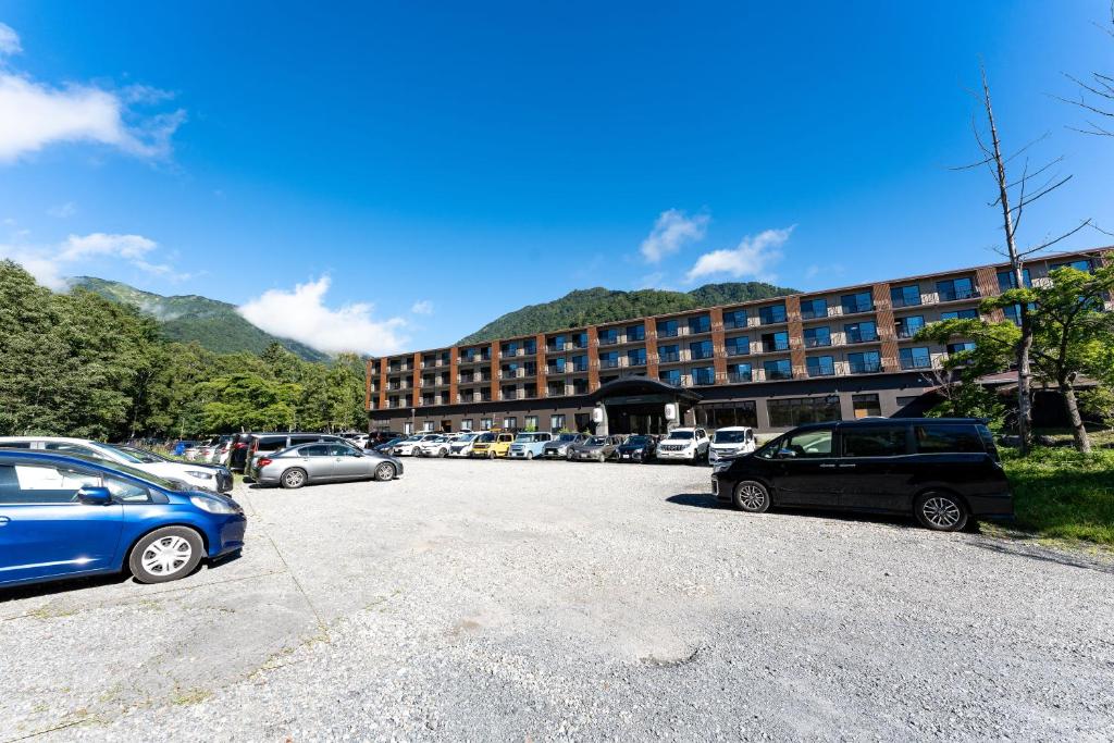 Kamenoi Hotel Okunikko Exterior Parking Lot