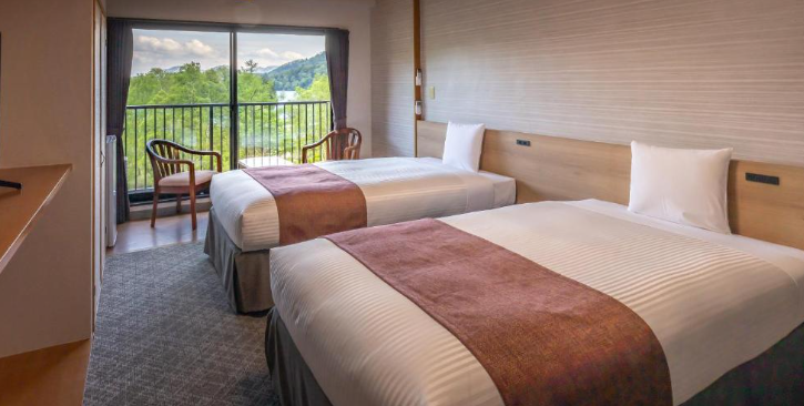 Kamenoi Hotel Okunikko Twin Room