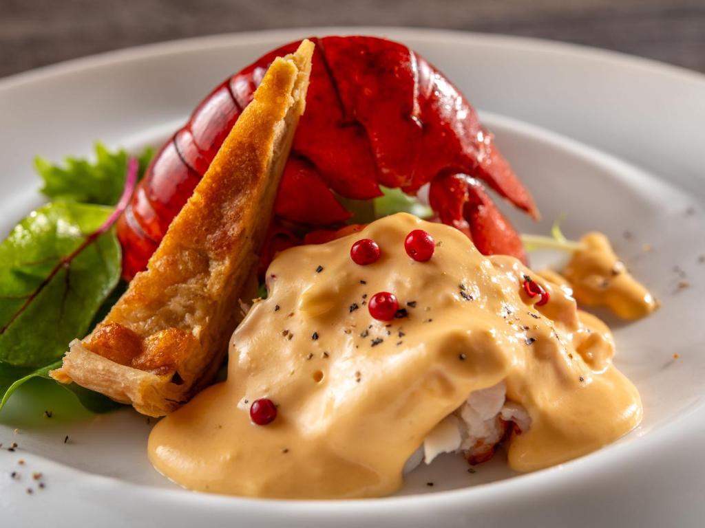 Kamenoi Hotel Shiobara Dog Friendly Hotel Lobster Dish
