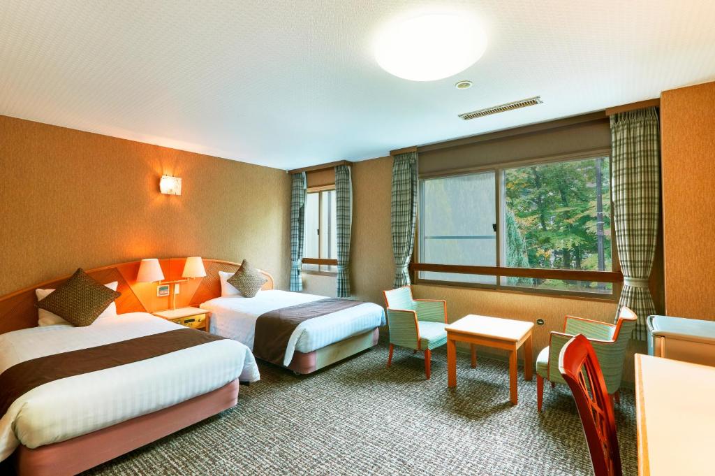 Kamenoi Hotel Shiobara Dog Friendly Hotel Twin Room