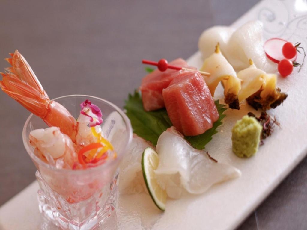 Kamenoi Hotel Toba Sashimi Platter