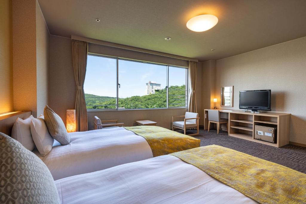 Kamenoi Hotel Toba Twin Room