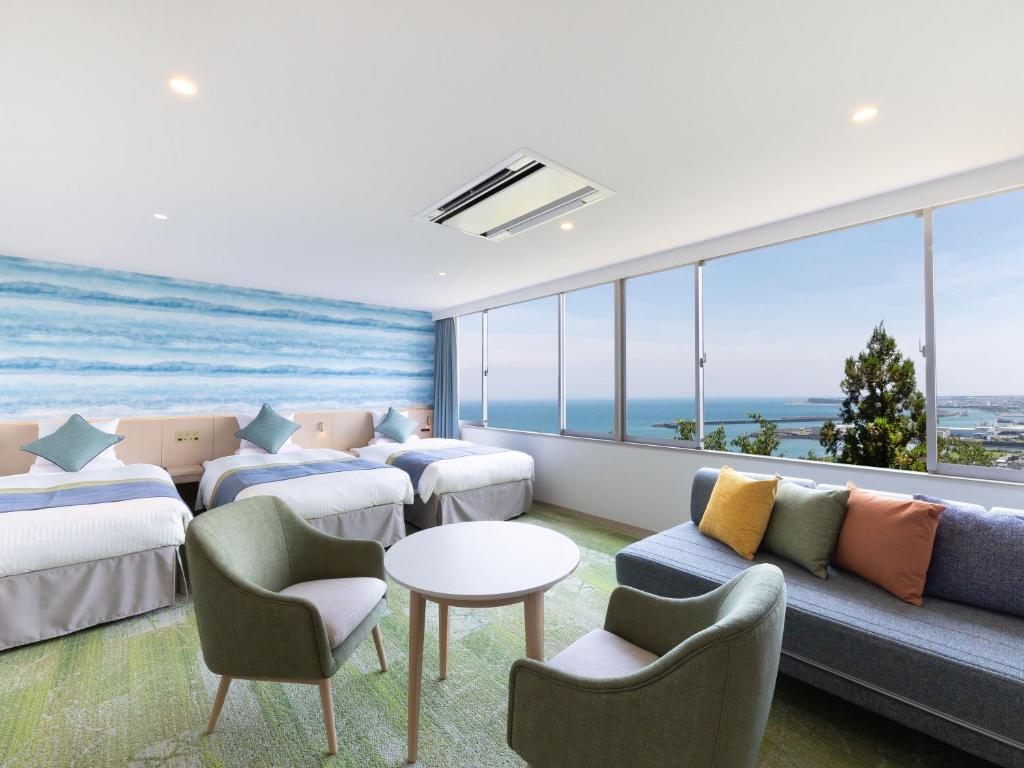 Kamenoi Hotel Yaizu Ocean View Twin Room
