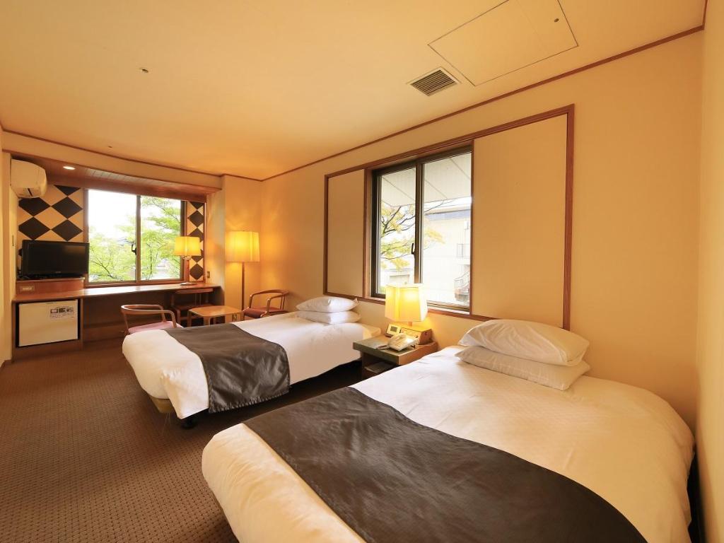 Kamisuwa Onsen Hama No Yu Twin Room