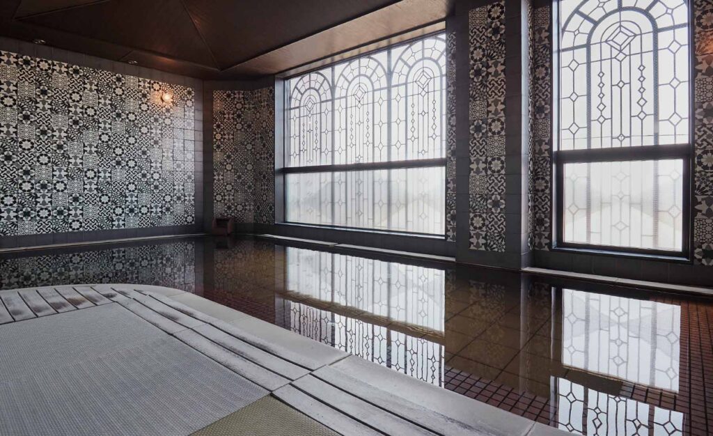 Kamisuwa Onsen Shinyu Hotel Indoor Onsen Bath