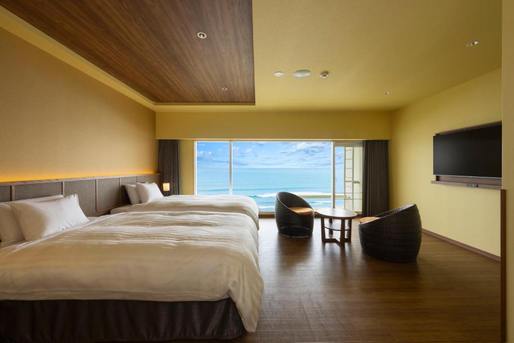 Kamogawa Grand Hotel Ocean View Twin Room