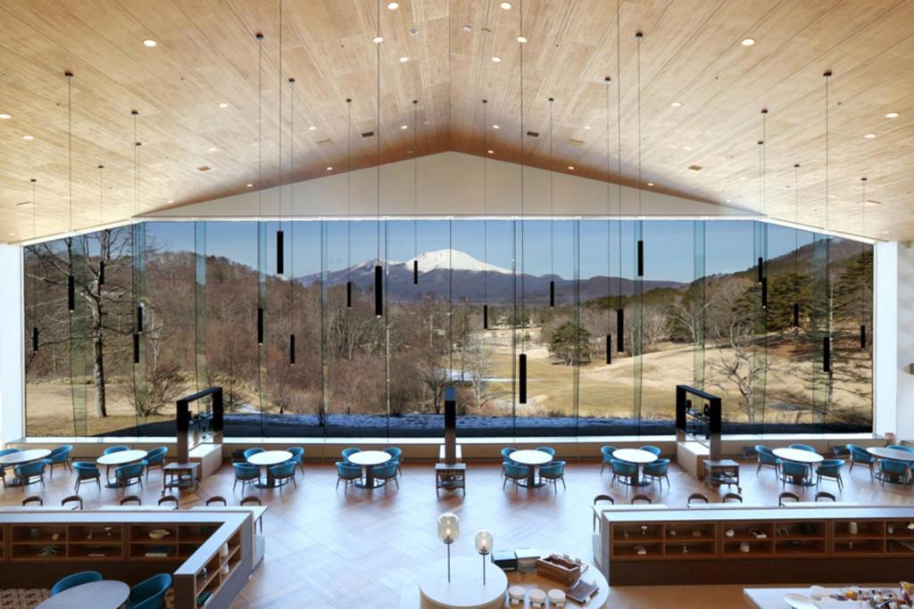 Karuizawa Asama Prince Hotel Lobby Mountain View